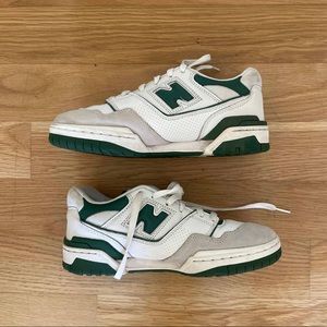 New Balance 550 White Green Size M 7.5 / W 9
